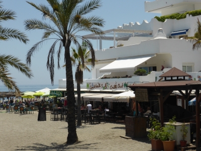 Strand Playa de La Venus Marbella Malaga Spanien 2515_05