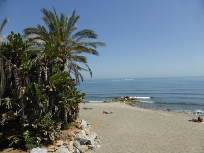Strand Playa de La Venus Marbella Malaga Spanien 2515_08