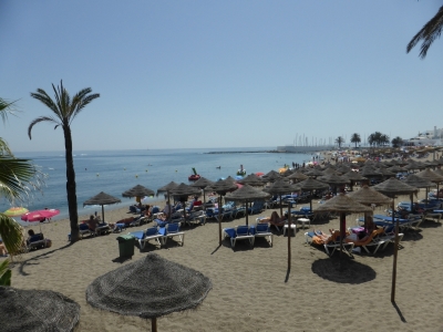 Strand Playa de La Venus Marbella Malaga Spanien 2515_12