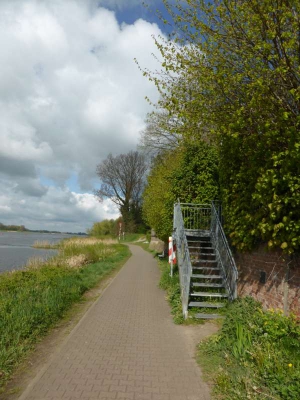 Elberadweg Lauenburg-Hamburg 1815