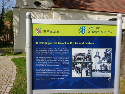 Barocke Dorfkirche Wansdorf 1518