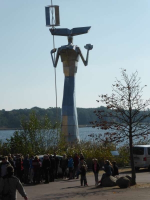 Skulptur Parzival Seepromenade Neuruppin 40.14