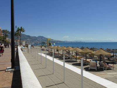 Strandpromenade Playa El Castillo Fuengirola Malaga Spanien 2515_27