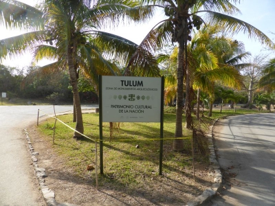Ausgrabungsstätte Tulum 2017